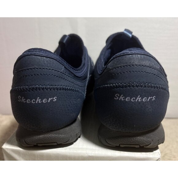 Skechers Casual Shoes Wm 8 Navy Bikers Lite Relive Air Cooled Memory Foam - Picture 8 of 12